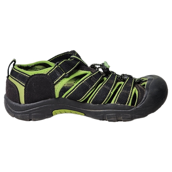 Keen Sandals Newport H2 Waterproof Women's Black/Green Hiking Shoes (size 6) - Picture 6 of 10